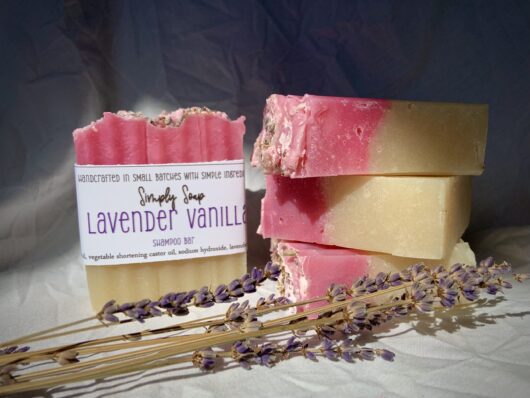 Lavender Vanilla Shampoo and Body Bar